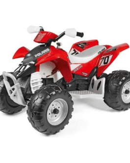 Quad elettrico Peg Perego Polaris Outlaw 330W 12V 8Ah fino a 7.4km/h max 40kg [IGOR0099]