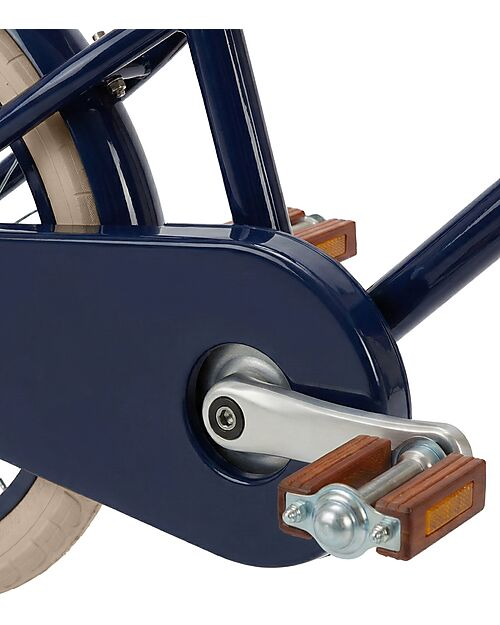 Bicicletta Classic Vintage 14" - Navyblue - Da 3 a 6 Anni - Rotelle Rimovibili - immagine 4