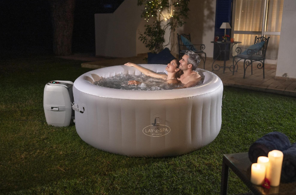 Idromassaggio gonfiabile Lay-Z-Spa St. Lucia AirJet 2-3 persone - immagine 4
