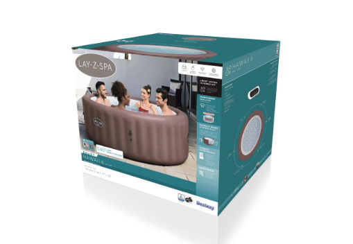 Idromassaggio gonfiabile Hawaii Lay-Z-Spa AirJet 4-6 persone - immagine 18