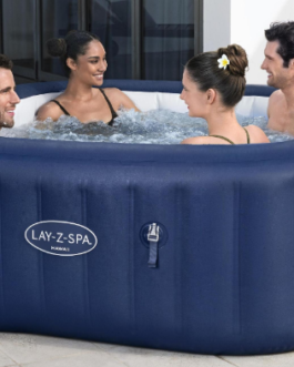 Idromassaggio gonfiabile Hawaii Lay-Z-Spa AirJet 4-6 persone quadrato