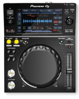 Pioneer DJ XDJ-700 Controller Per Dj Nero Digital Vinyl System (Dvs) Scratcher