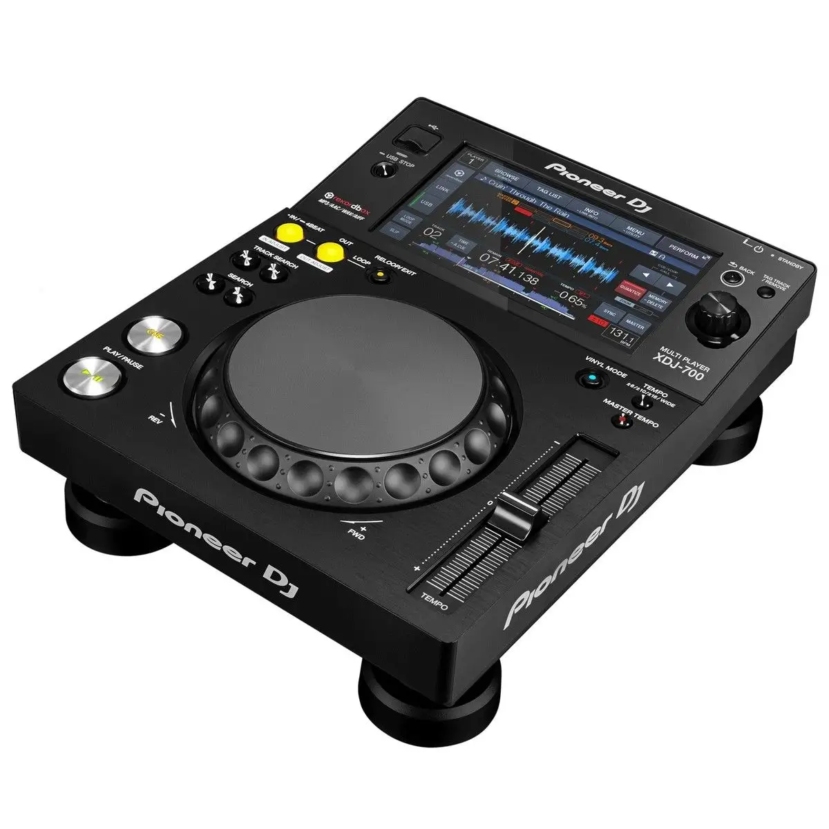 Pioneer DJ XDJ-700 Controller Per Dj Nero Digital Vinyl System (Dvs) Scratcher - immagine 2