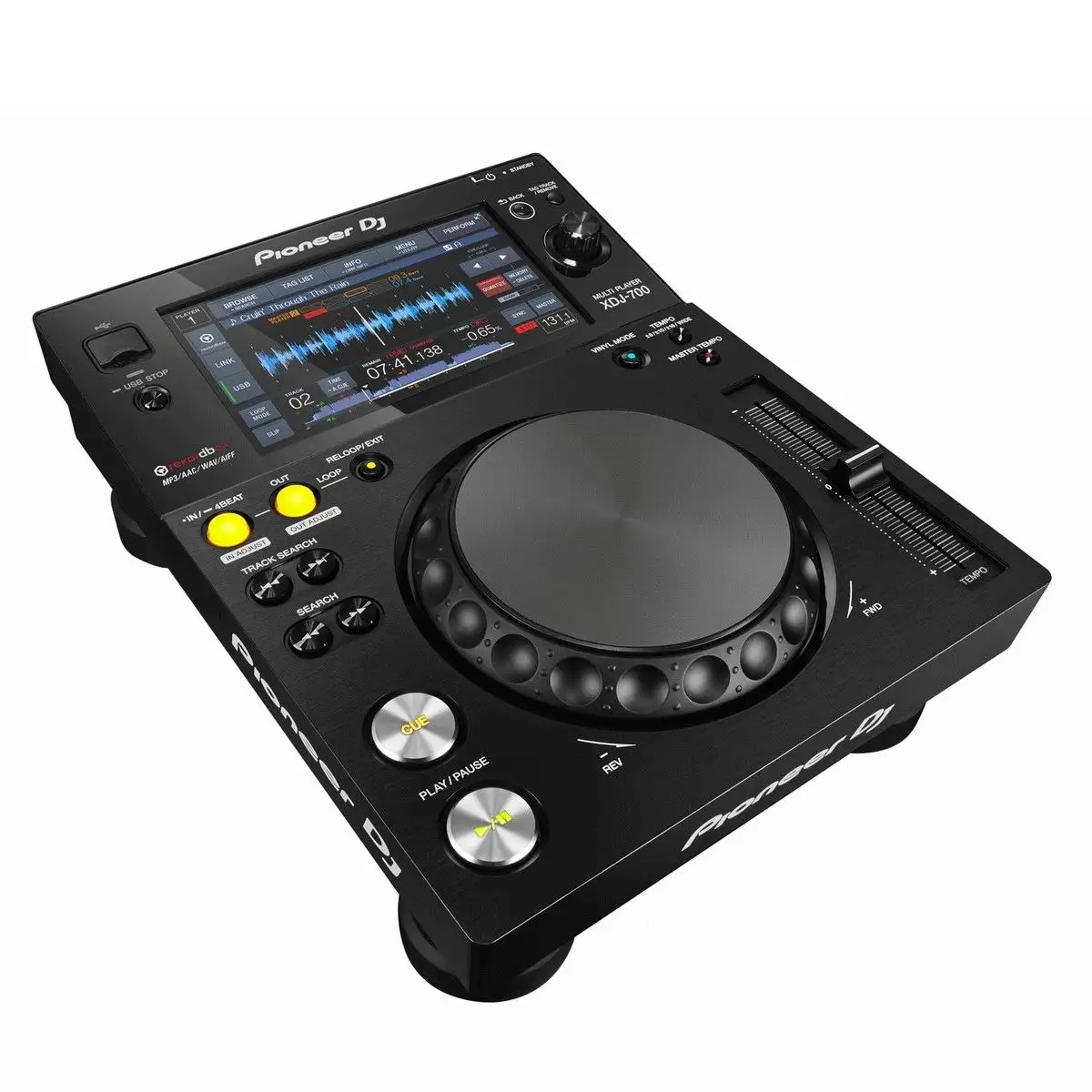 Pioneer DJ XDJ-700 Controller Per Dj Nero Digital Vinyl System (Dvs) Scratcher - immagine 3