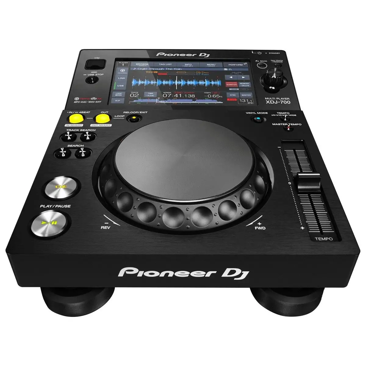 Pioneer DJ XDJ-700 Controller Per Dj Nero Digital Vinyl System (Dvs) Scratcher - immagine 5