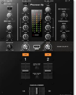 Pioneer DJ DJM-250MK2 mixer audio 2 canali 20 – 20000 Hz Nero